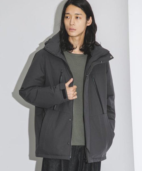 「西川ダウン(R)」フードデタッチャブルMATSUMIダウン 西川ダウン シリーズの定番モデル MATSUMI スタンドネックブルゾンとしてもお楽しみいただけるデザイン