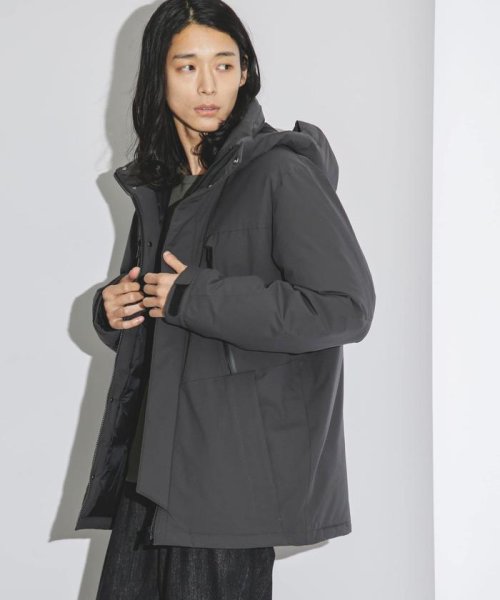 「西川ダウン(R)」フードデタッチャブルMATSUMIダウン 西川ダウン シリーズの定番モデル MATSUMI スタンドネックブルゾンとしてもお楽しみいただけるデザイン