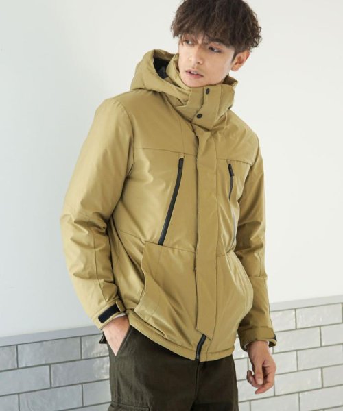 「西川ダウン(R)」フードデタッチャブルMATSUMIダウン 西川ダウン シリーズの定番モデル MATSUMI スタンドネックブルゾンとしてもお楽しみいただけるデザイン