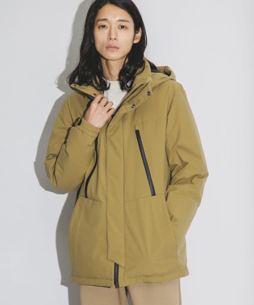 「西川ダウン(R)」フードデタッチャブルMATSUMIダウン 西川ダウン シリーズの定番モデル MATSUMI スタンドネックブルゾンとしてもお楽しみいただけるデザイン