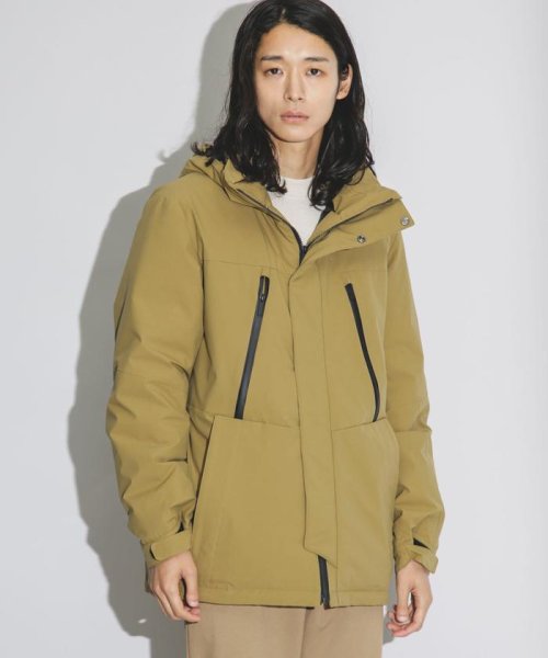 「西川ダウン(R)」フードデタッチャブルMATSUMIダウン 西川ダウン シリーズの定番モデル MATSUMI スタンドネックブルゾンとしてもお楽しみいただけるデザイン