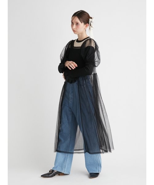 ハイウエストデニムパンツ 予めご了承ください