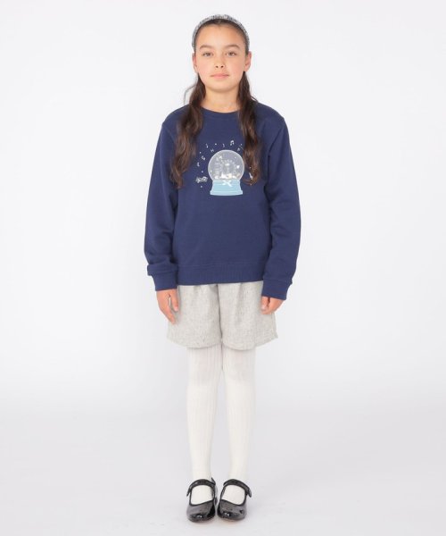 SHIPS KIDS(シップスキッズ)/SHIPS KIDS:140～150cm / スノードーム モチーフ スウェット/img12