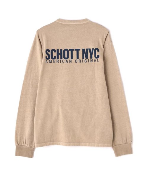 Schott(ショット)/直営限定/LS T－SHIRT SCHOTT NYC/ロングTシャツ ショット ニューヨーク/img19