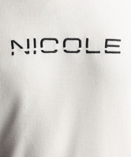 NICOLE CLUB FOR MEN(ニコルクラブフォーメン)/ロゴ刺繍長袖Ｔシャツ/img10