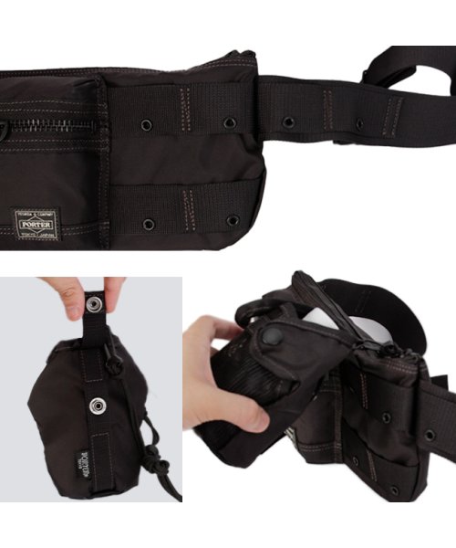ポーター オール ウエストバッグ 502－05961 PORTER ALL WAIST BAG with POUCHES 吉田カバン ワンショルダーバッグ オール PORTER ALL BAG with ｜　　