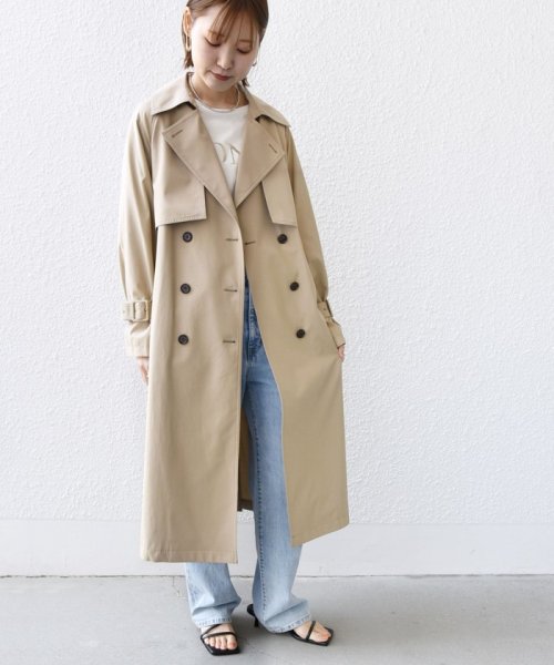 コットン ギャバジン トレンチ コート 24SS ◇ 