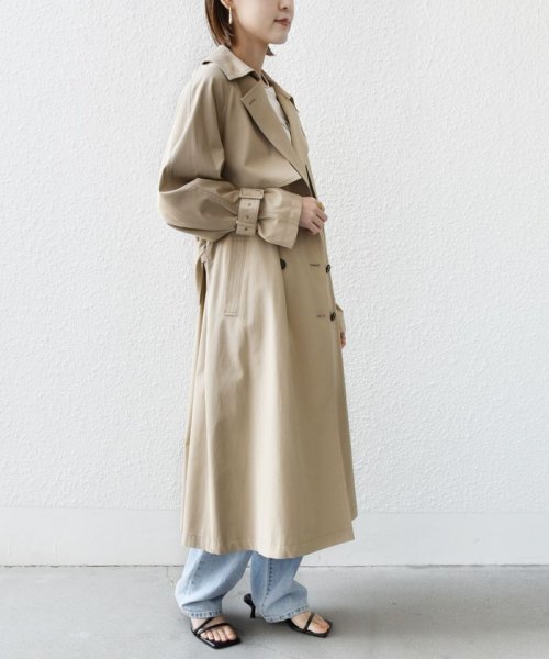 コットン ギャバジン トレンチ コート 24SS ◇ 