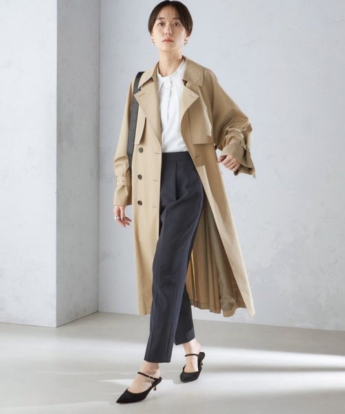 コットン ギャバジン トレンチ コート 24SS ◇ 