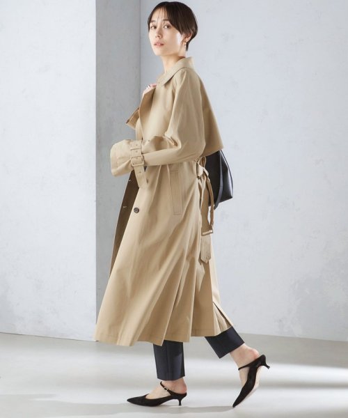 コットン ギャバジン トレンチ コート 24SS ◇ 