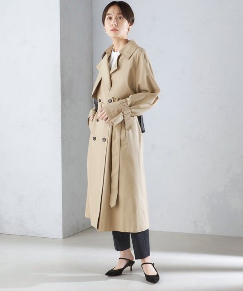 コットン ギャバジン トレンチ コート 24SS ◇ 