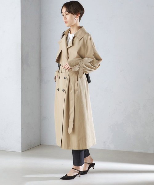 コットン ギャバジン トレンチ コート 24SS ◇ 