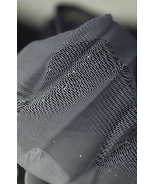 CAWAII(カワイイ)/星空ラメに重なるプリーツチュールミディアムスカート/img15