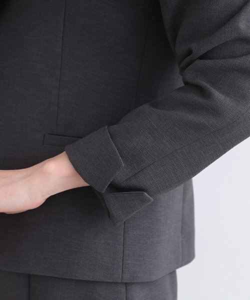 【洗える／SETUP可能】テーラードカラージャケット 