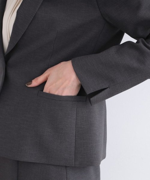 【洗える／SETUP可能】テーラードカラージャケット 