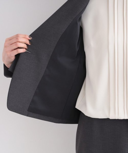 【洗える／SETUP可能】テーラードカラージャケット 
