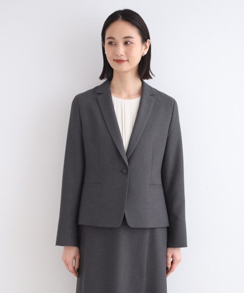 【洗える／SETUP可能】テーラードカラージャケット 