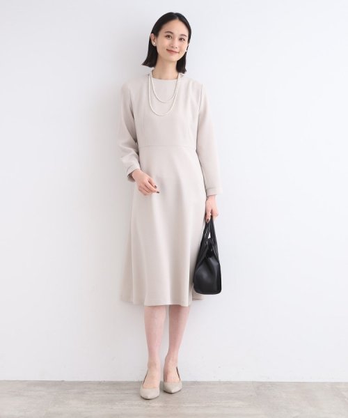 セール】【洗える／SETUP可能／スタイルUP】フィット＆フレア 