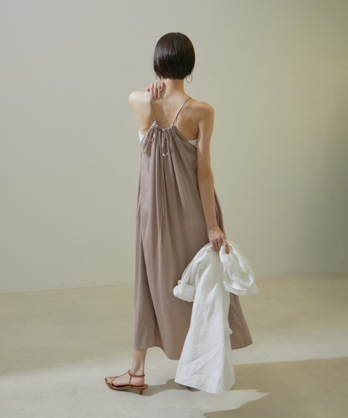 サロン　アダム　エ　ロペ(サロン　アダム　エ　ロペ)/[24SS]GENTLE SILK2WAYキャミワンピース【セットアップ対応】/img12