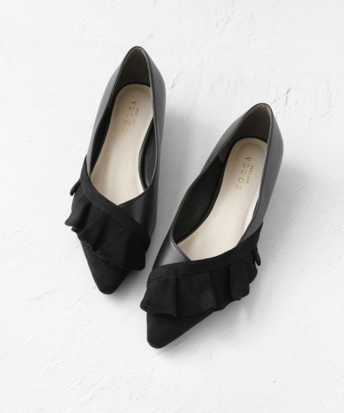 TOCCA(TOCCA)/【大人百花掲載】【低反発クッション】FRILL PUMPS パンプス/img02