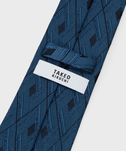 TAKEO KIKUCHI(タケオキクチ)/【Made in JAPAN】Extra Silk シャドー菱文様　ネクタイ/img06