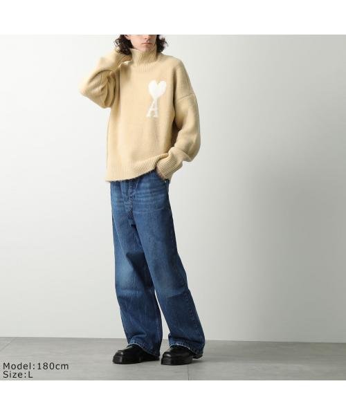 ami paris セーター UKS425.KN0032 ニット アルパカブレンド トップス ニット・セーター CE2402883412(18361円)