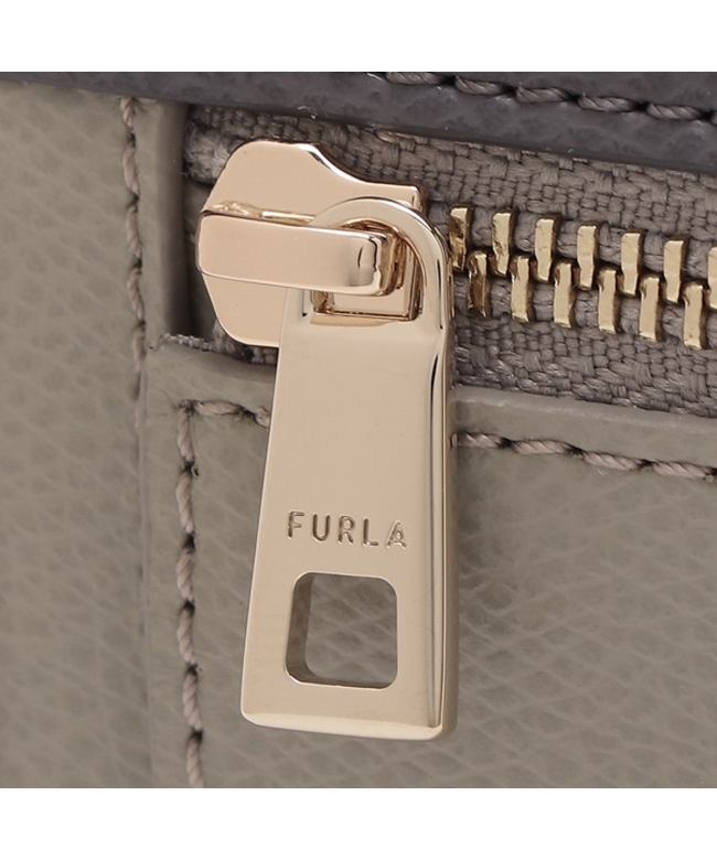 セール】フルラ 三つ折り財布 カメリア グレー レディース FURLA