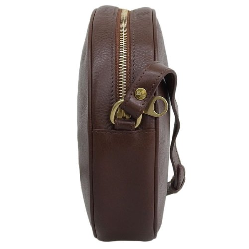 IL BISONTE イルビゾンテ 斜めがけ ショルダー バッグ レザー 