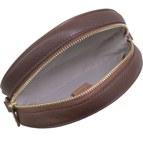 IL BISONTE イルビゾンテ 斜めがけ ショルダー バッグ レザー 