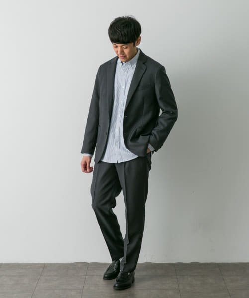 URBAN RESEARCH DOORS(アーバンリサーチドアーズ)/『イージーケア』LIFE STYLE TAILOR　ブラッシュドウールライクコンフォータブルパンツ/img14