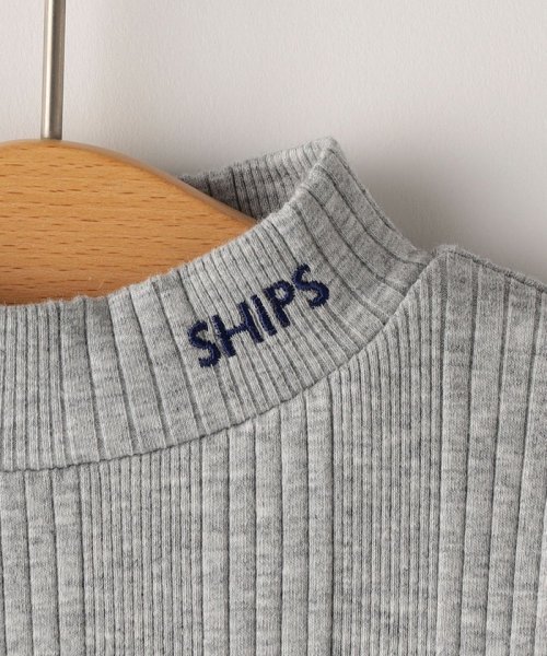 SHIPS KIDS(シップスキッズ)/SHIPS KIDS:100～130cm / ランダム リブ ハイネック カットソー/img03