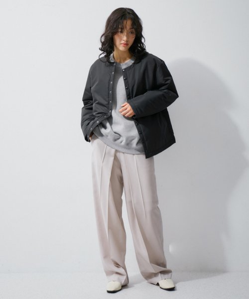 ADAM ET ROPE'(アダム　エ　ロペ)/【agnes b. pour ADAM ET ROPE'】別注 CARDIGAN PRESSIONS PADDED/img03