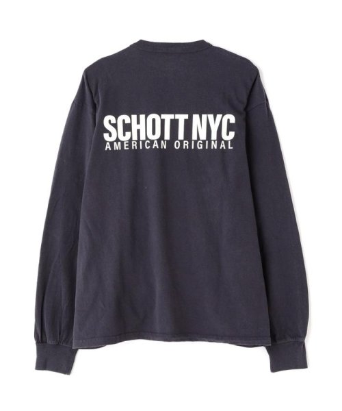Schott(ショット)/直営限定/LS T－SHIRT SCHOTT NYC/ロングTシャツ ショット ニューヨーク/img35