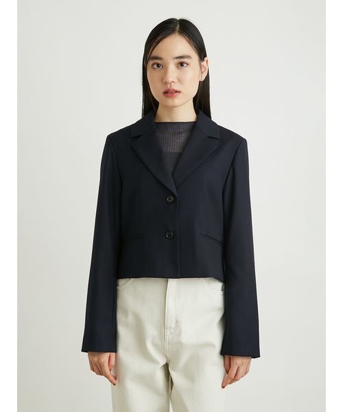 レースカラーシングルジャケット 予めご了承ください