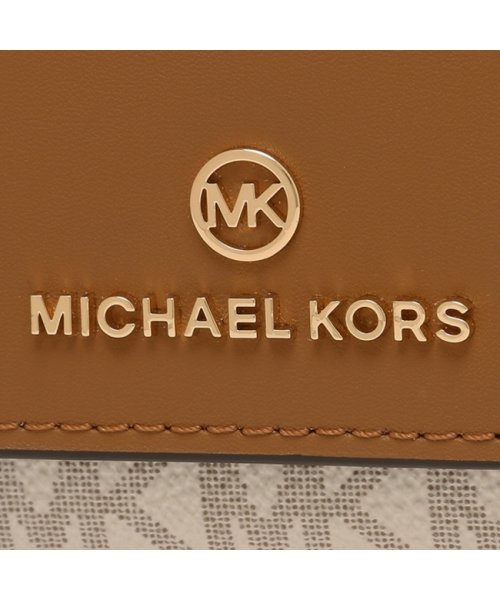 MICHAEL KORS(マイケルコース)/マイケルコース 長財布 ジェットセット チャーム ホワイト ブラウン レディース MICHAEL KORS 32F1GT9E3B 149/img06