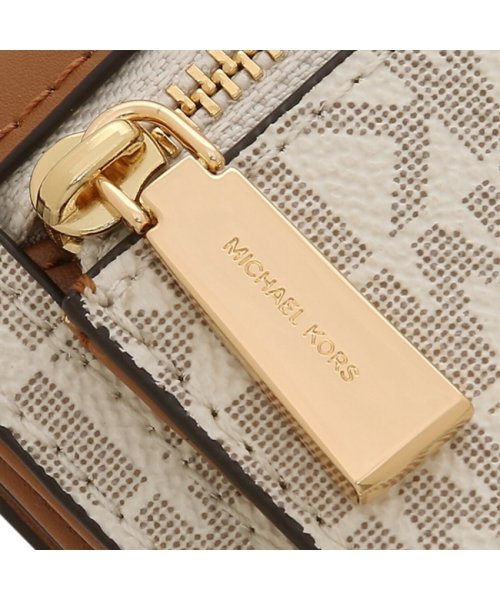 MICHAEL KORS(マイケルコース)/マイケルコース 長財布 ジェットセット チャーム ホワイト ブラウン レディース MICHAEL KORS 32F1GT9E3B 149/img08