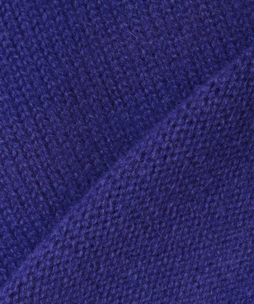 【洗える】ウールカシミヤ ニットポンチョ 