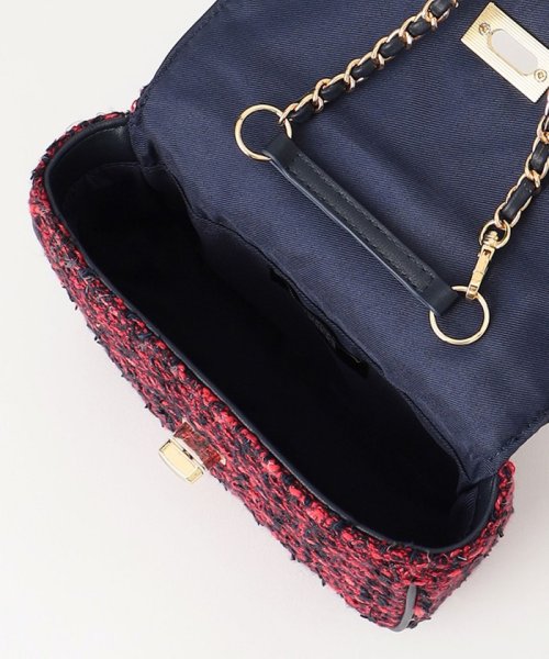 GIOLICAツイード チェーンショルダーバッグ 品番 BO3DSA0207