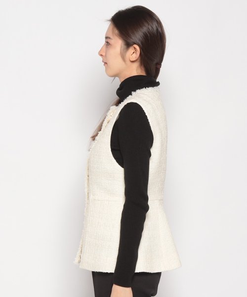 フィルムツイードペプラムジレ なし 着用サイズ