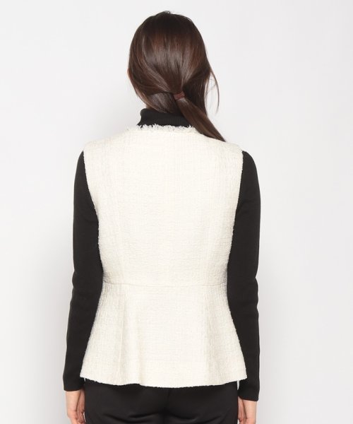 フィルムツイードペプラムジレ なし 着用サイズ