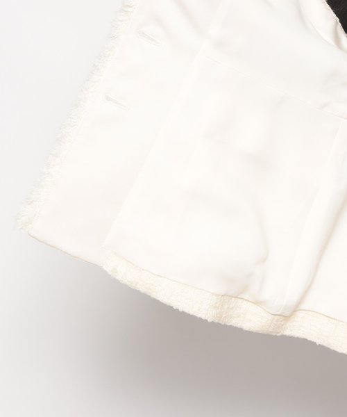 フィルムツイードペプラムジレ なし 着用サイズ