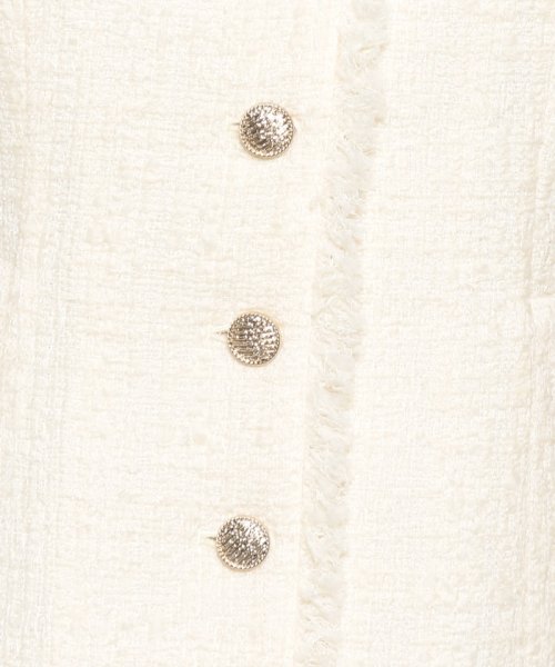 フィルムツイードペプラムジレ なし 着用サイズ