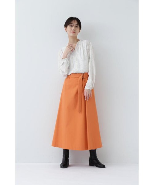 ◆ドットプリントブラウス 