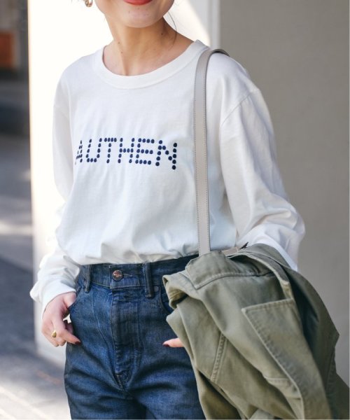 Spick & Span(スピック＆スパン)/【AUTHEN / オーセン】別注LS EMBROIDED AUTHEN T SHIRT/img06