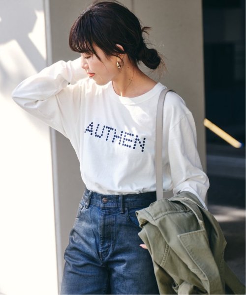 Spick & Span(スピック＆スパン)/【AUTHEN / オーセン】別注LS EMBROIDED AUTHEN T SHIRT/img07