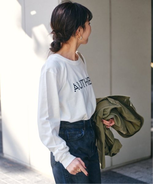 Spick & Span(スピック＆スパン)/【AUTHEN / オーセン】別注LS EMBROIDED AUTHEN T SHIRT/img09
