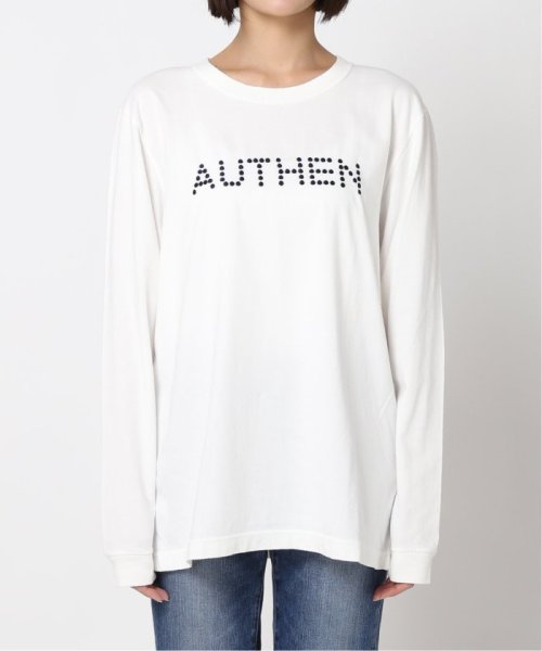 Spick & Span(スピック＆スパン)/【AUTHEN / オーセン】別注LS EMBROIDED AUTHEN T SHIRT/img11