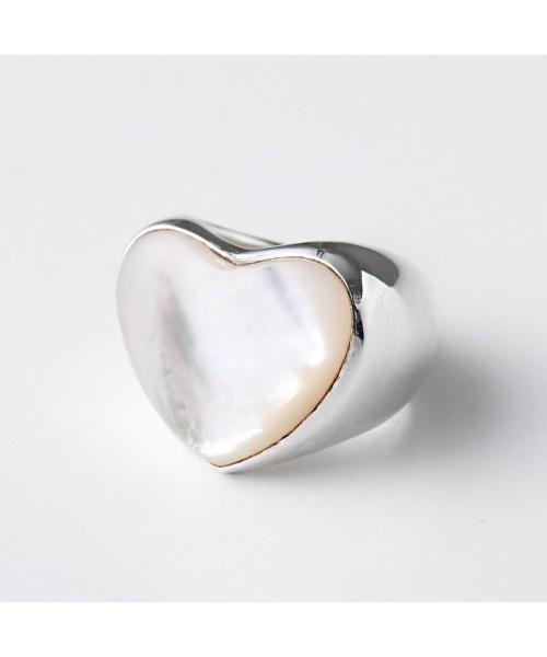 ANNIKA INEZ リング Bigger Pearl Heart Ring R176－LRG 指輪 ANNIKA INEZ リング Bigger Pearl Heart Ring