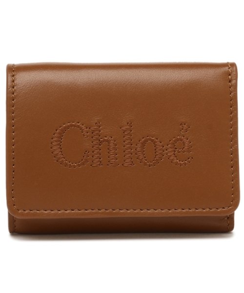 Chloe(クロエ)/クロエ 三つ折り財布 クロエセンス ミニ財布 ロゴ ブラウン レディース CHLOE CHC23AP875I10 247/img05