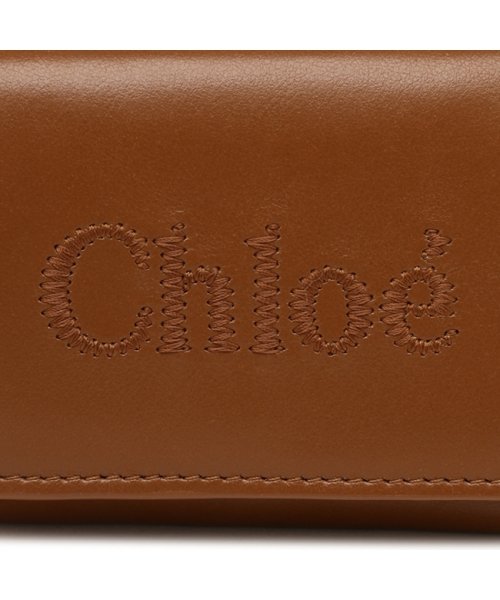 Chloe(クロエ)/クロエ 三つ折り財布 クロエセンス ミニ財布 ロゴ ブラウン レディース CHLOE CHC23AP875I10 247/img06